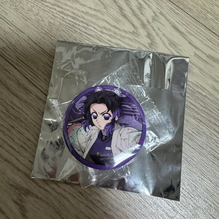 귀멸의칼날 무한성편 캔뱃지 시노부 메가박스 특전
