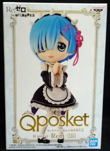 BANDAI SPIRITS Q posket Rem Re: 제로에서 시작하는 이세계 생활 렘 타입 A