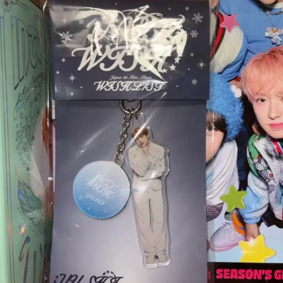 유우시, 리쿠 포카 포함) NCT WISH 엔시티 위시 유우시 wishlist 키링 앨범