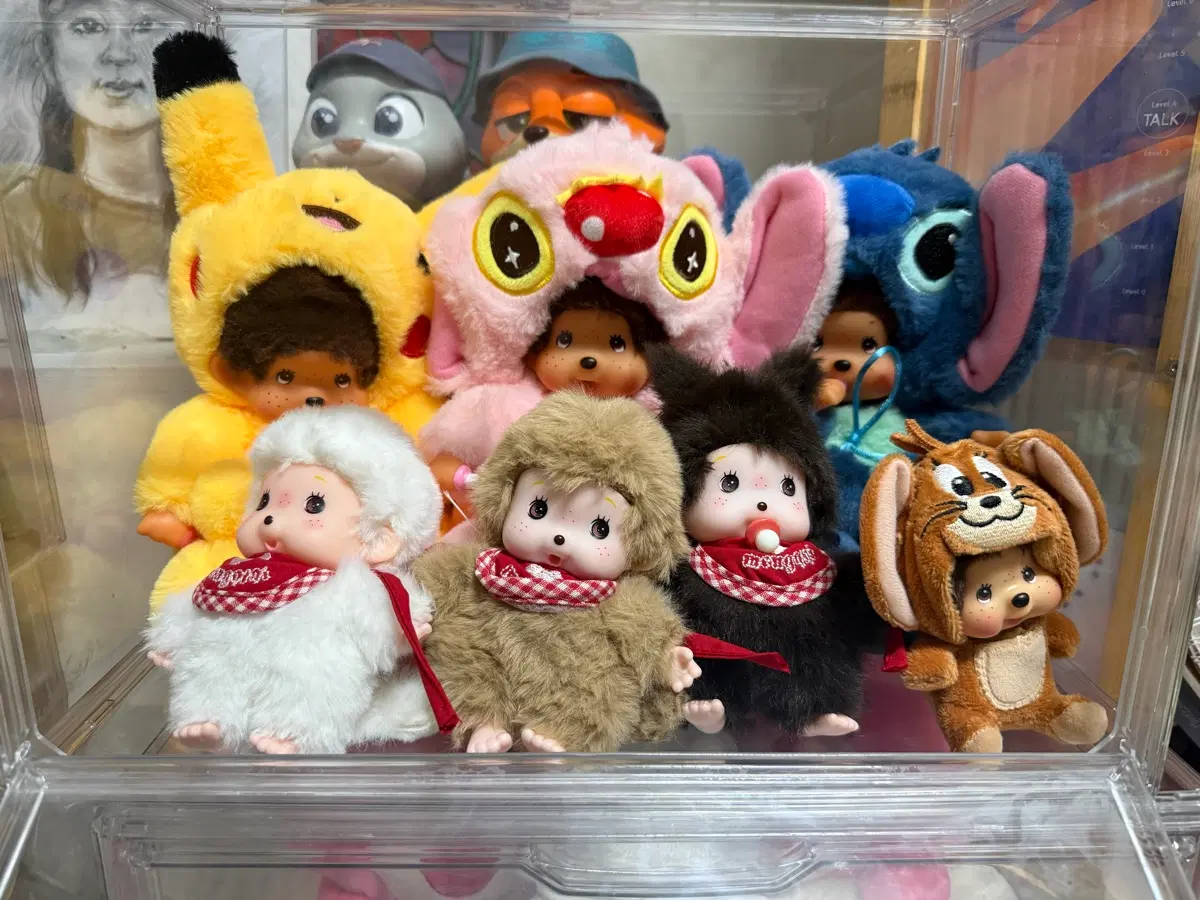 몬치치인형세트
