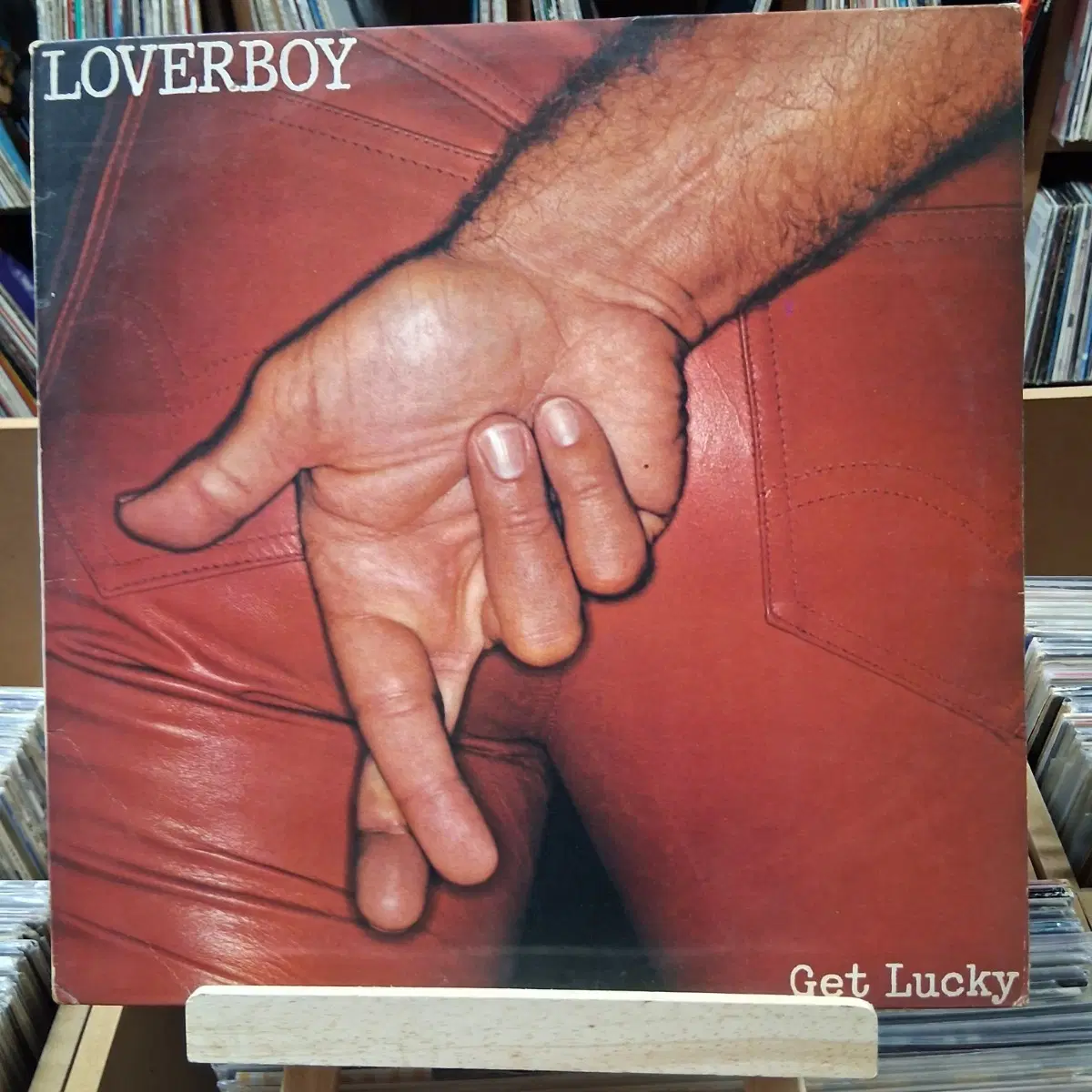 민트급 소장가치 러버보이 겟럭키 LP