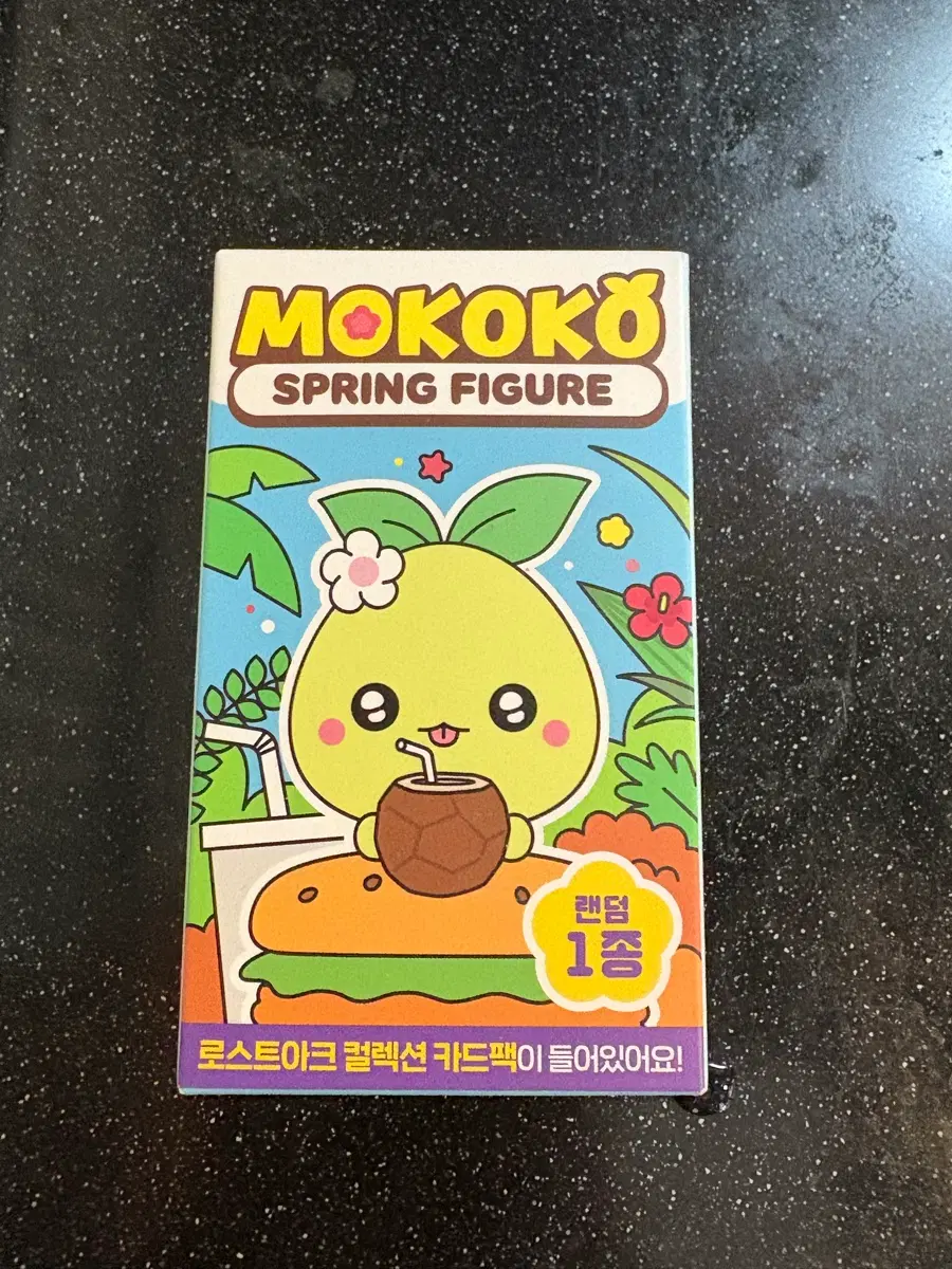 모코코 스프링 피규어 랜덤 1종 컬렉션 카드팩 포함(미개봉)