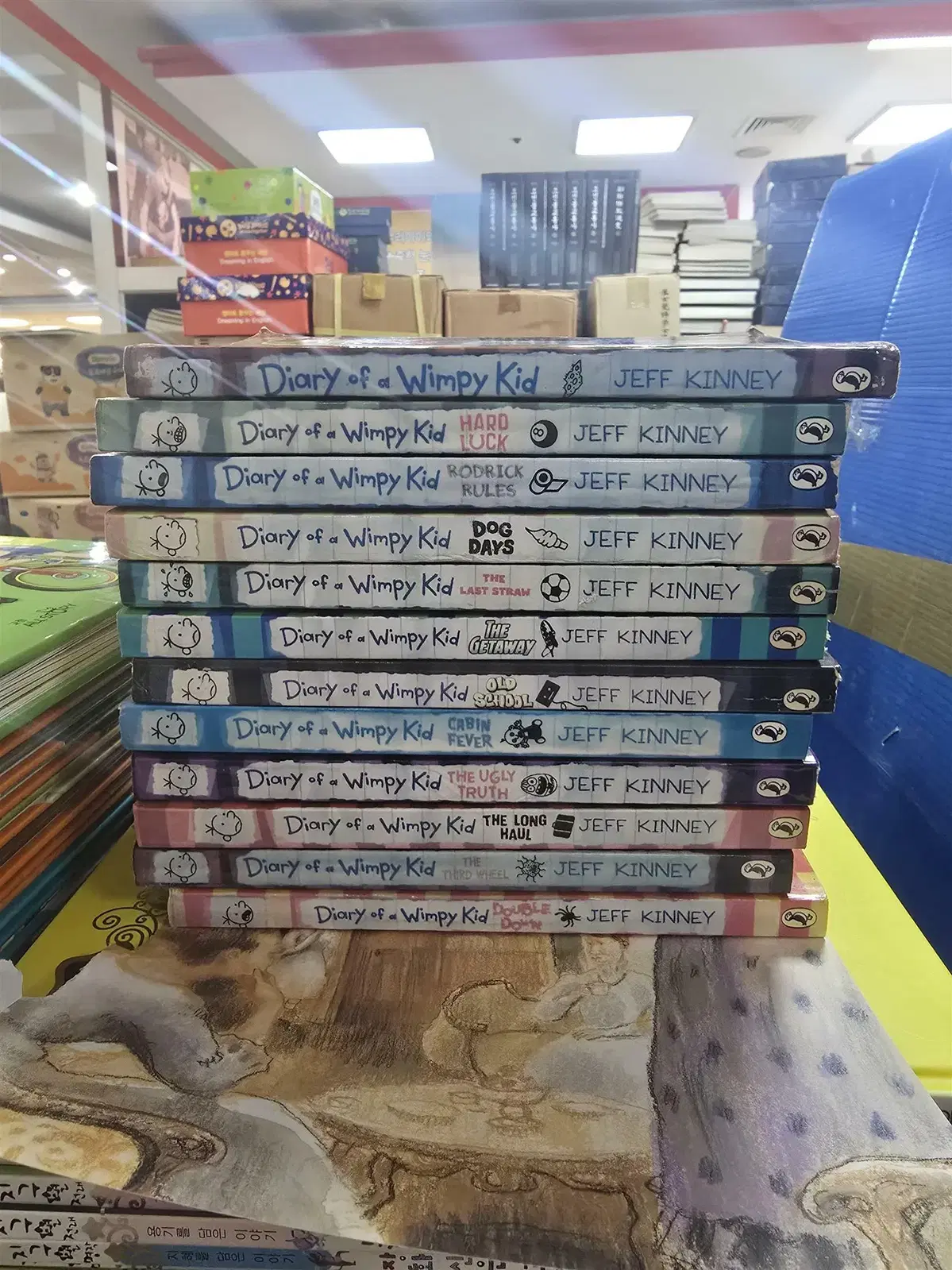 Diary of Wimpy Kid Puffin Books 12권 세트 영어책 중고책