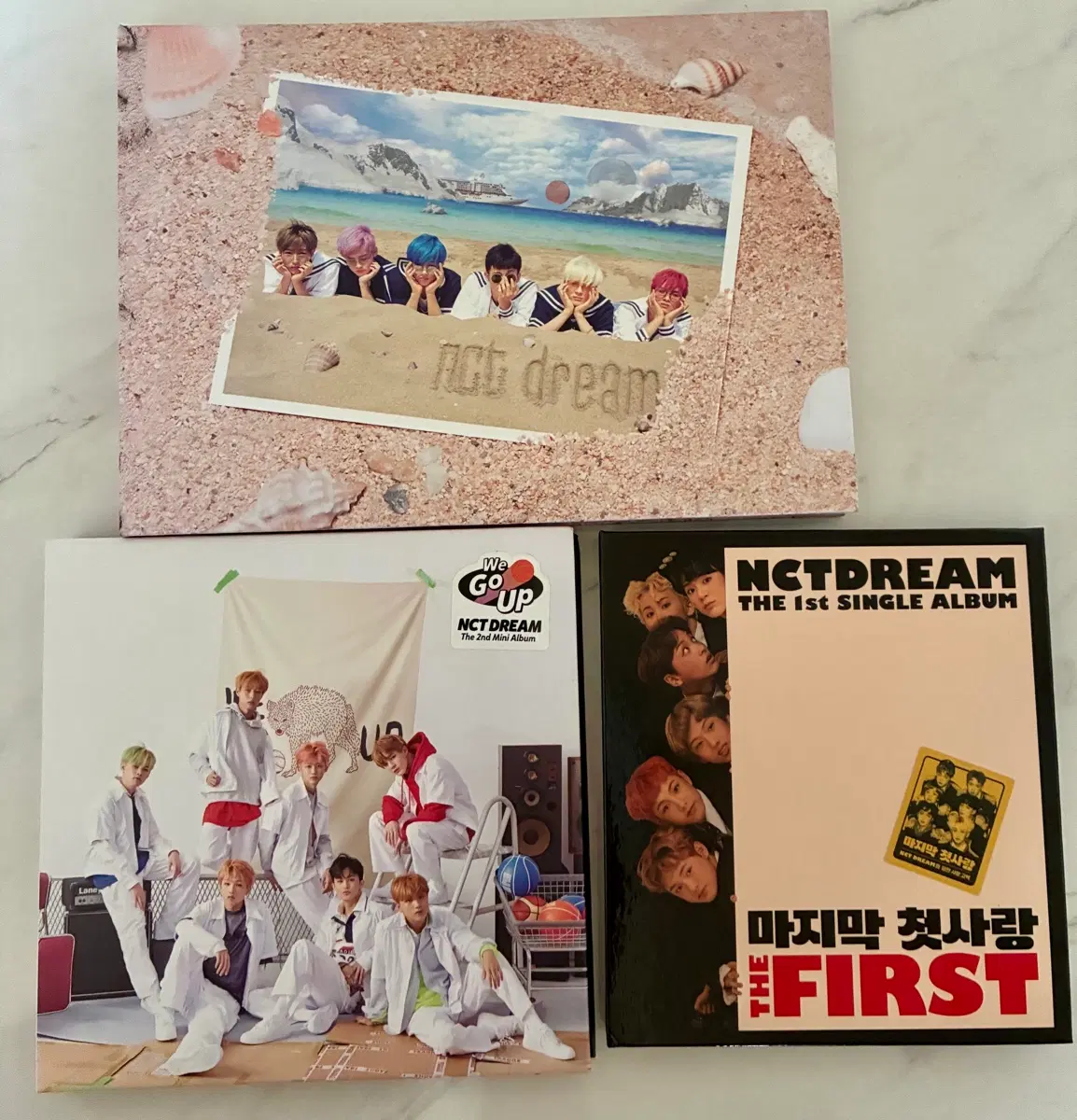 엔시티드림 포카 포함 개봉앨범 일괄 판매 nct dream 위고업 위영 마지막첫사랑 재민 런쥔