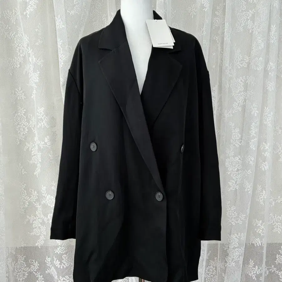 XXS) 24 fw 새상품 코스 COS 오버사이즈 블레이저 블랙