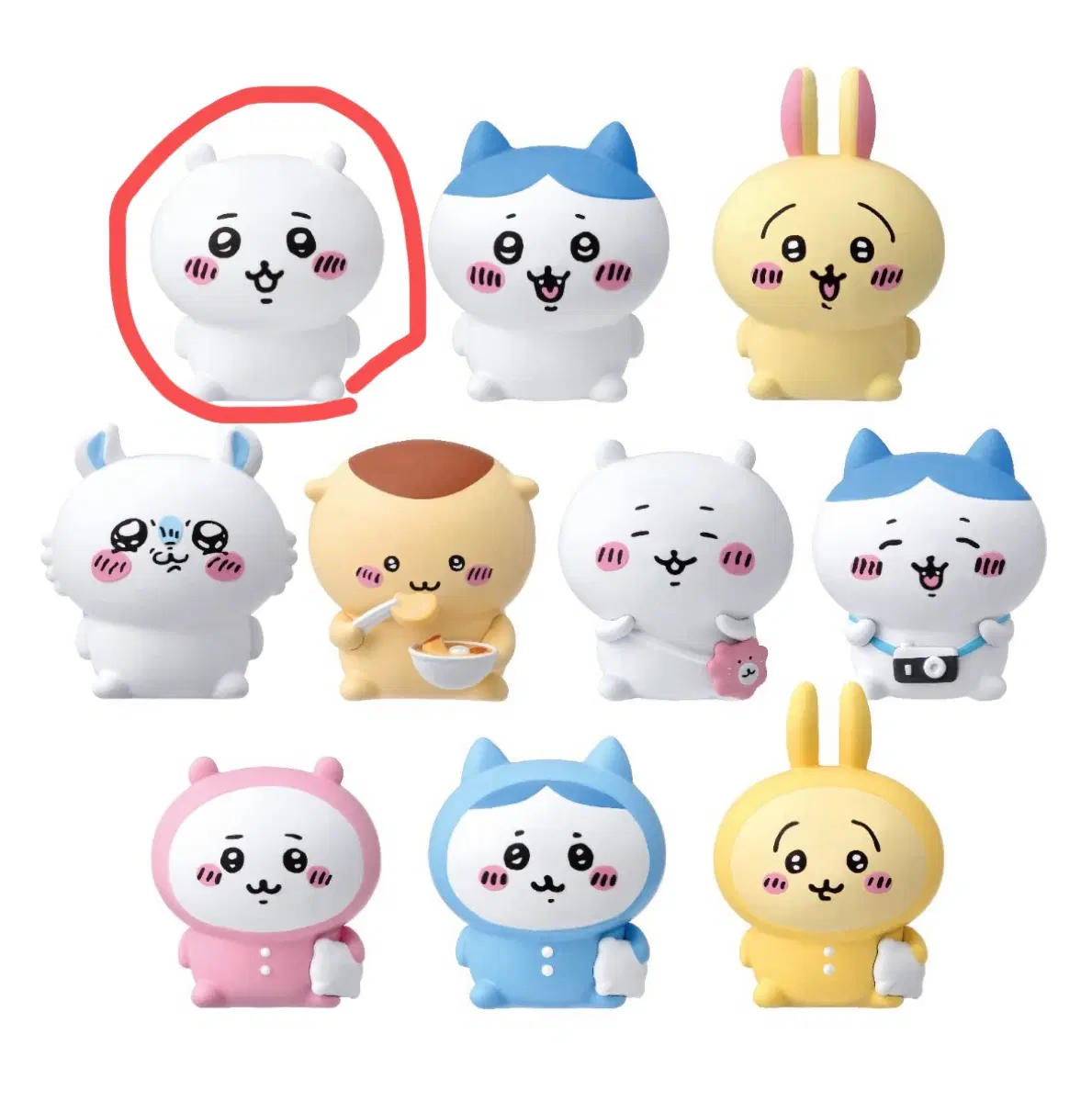먼작귀 치이카와 소프비 퍼펫 가챠 1탄 / 치이카와 기본