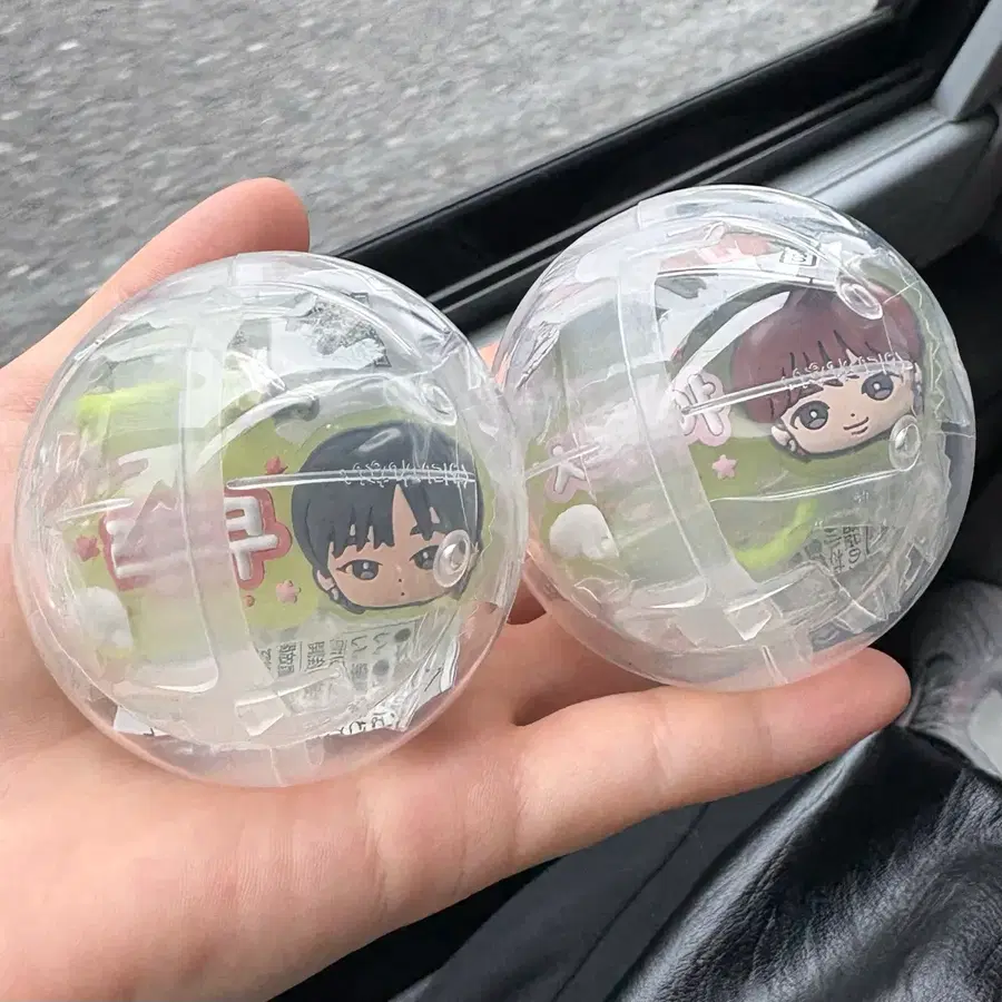 엔시티위시 일본가챠 메지루시 리쿠 사쿠야 볼록볼록마킹악세사리