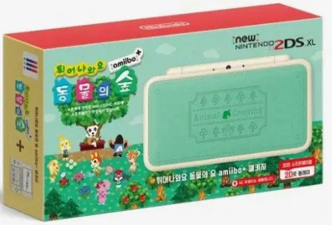 닌텐도 2ds 동물의숲 에디션