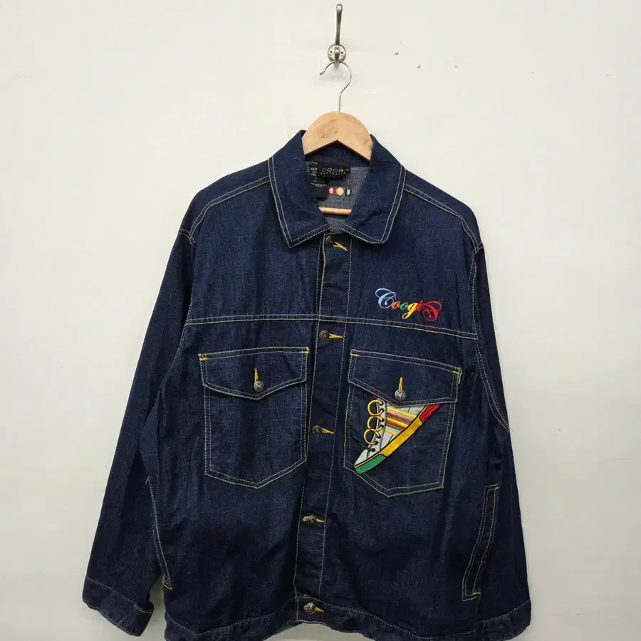 Coogi 청자켓 데님자켓 남XL