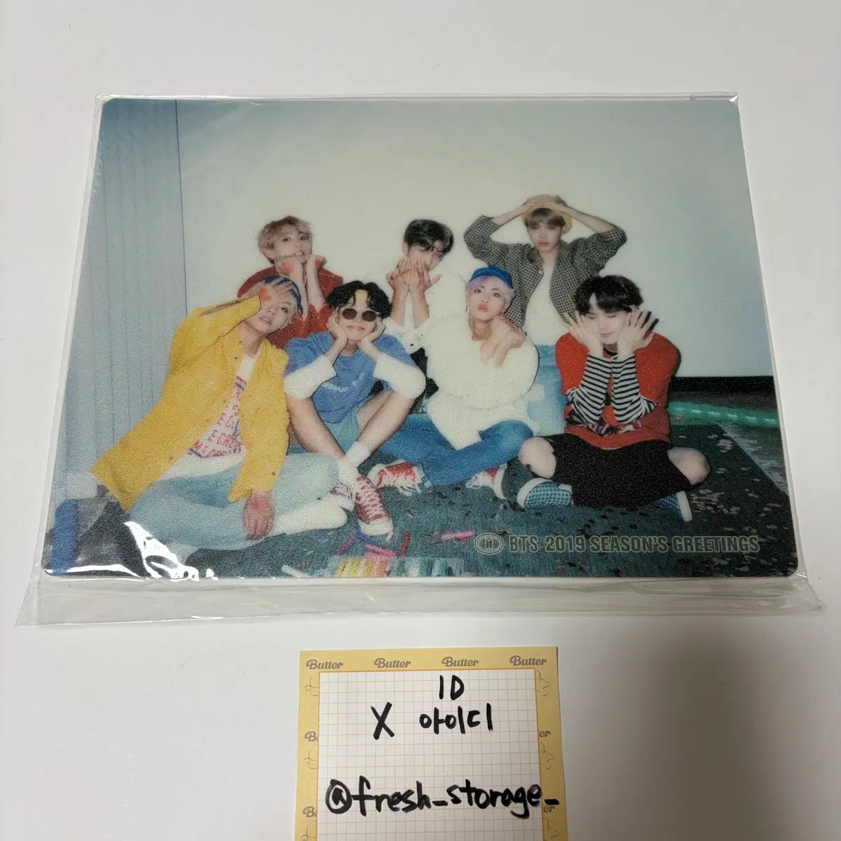 방탄소년단 2019 시즌그리팅 마우스 패드 BTS