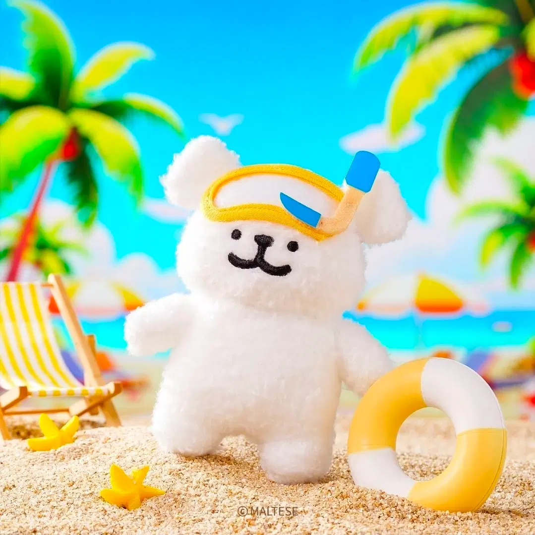 예판 몰티즈 리트리버 인형 몰티즈 버전