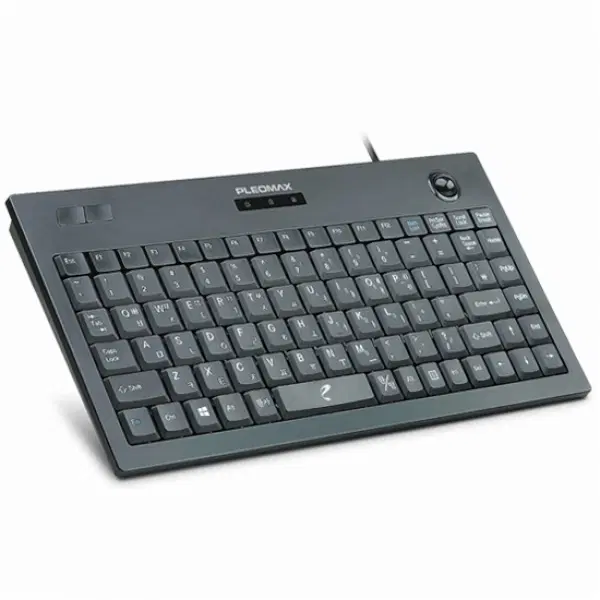 USB 유선 키스킨포함 미니 키보드 블랙 [키스킨]