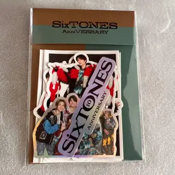 SixTONES 스티커 세트 Anniversary