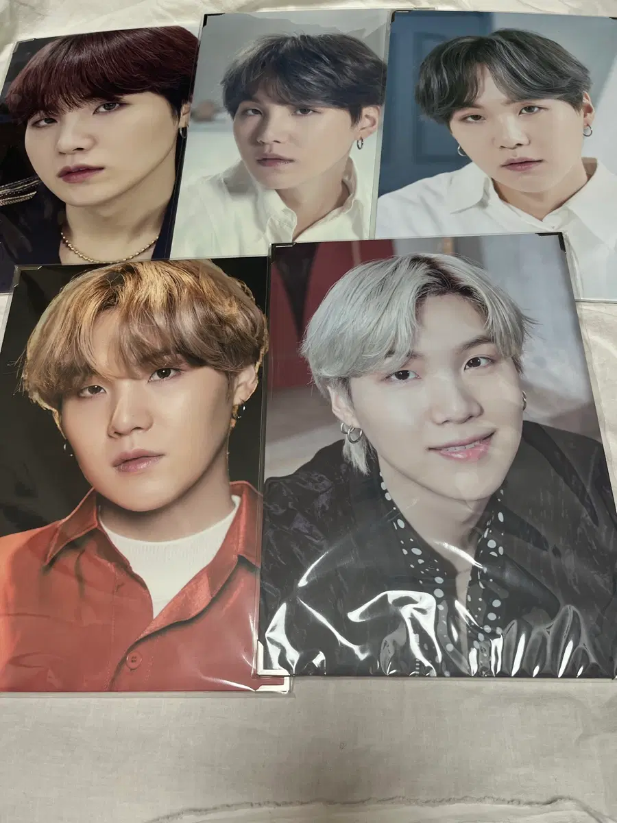 새상품) 방탄소년단 BTS 슈가 프리미엄포토 프포 일괄