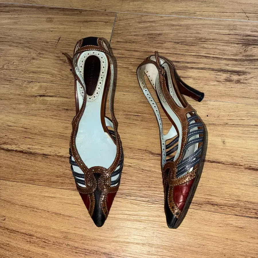 Bottega veneta blue heels