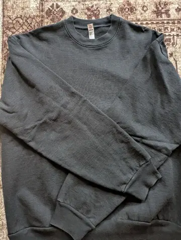 Los Angeles Apparel 14oz 맨투맨 블랙 L