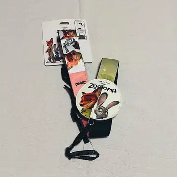 디즈니 주토피아 주디 닉 카메라 스트랩