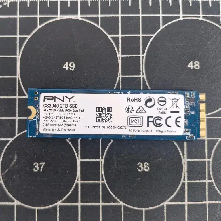 pny cs3040 ssd2tb