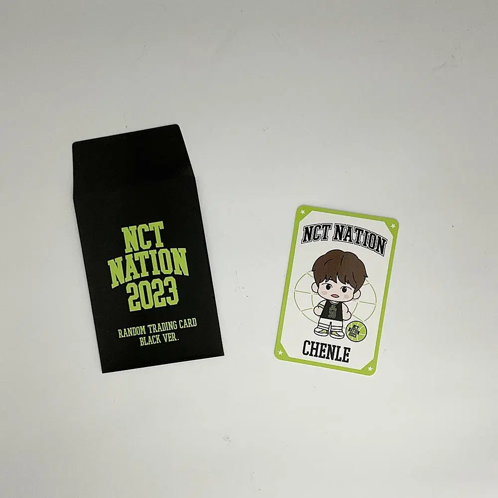 엔시티 천러 엔시티 네이션 투 더 월드 트레이딩카드 블랙버전 포토카드 NCT CHENLE NCT NATION : To The World PHOTOCARD BLACK_3