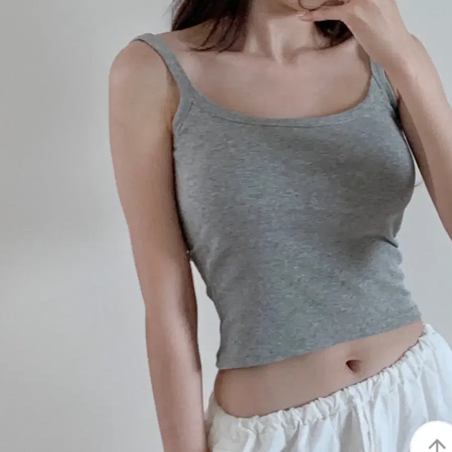 캡내장 나시(그레이)