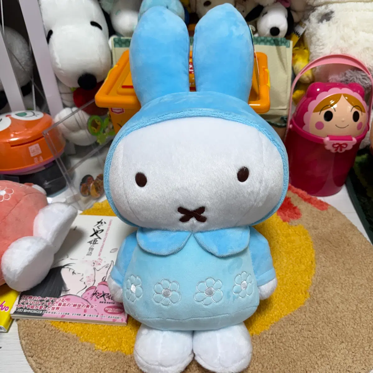 미피 대형 인형 하늘색
