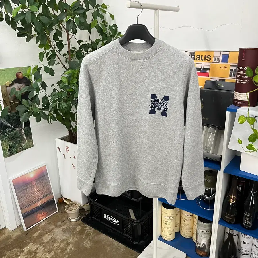 메종키츠네 스웻셔츠 L