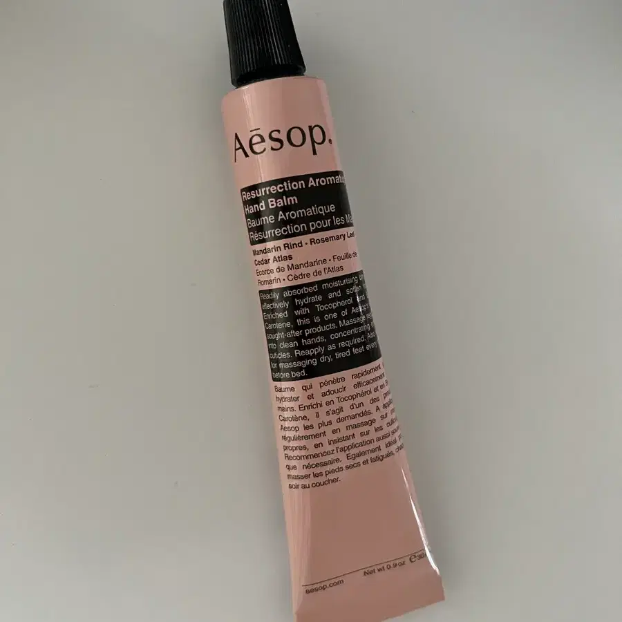 새상품) 이솝 핸드밤 레저렉션 아로마틱 30ml