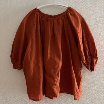 fog linen work 블라우스