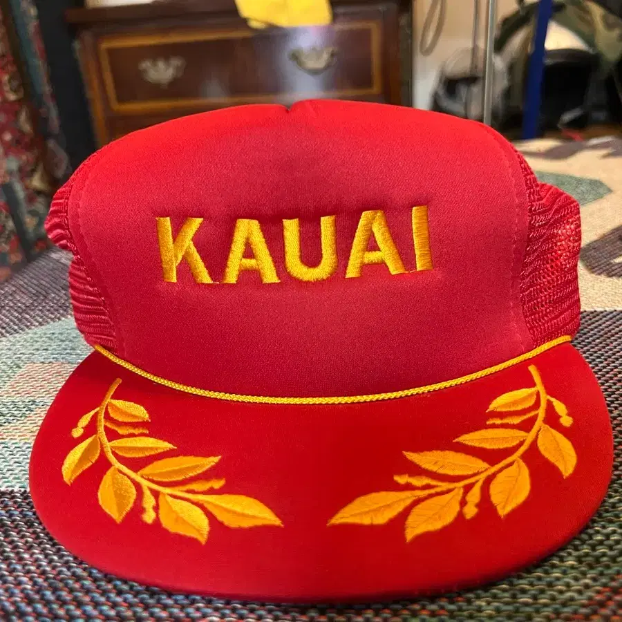 90s Usa 하와이 KAUAI(카우아이 섬) 기념캡