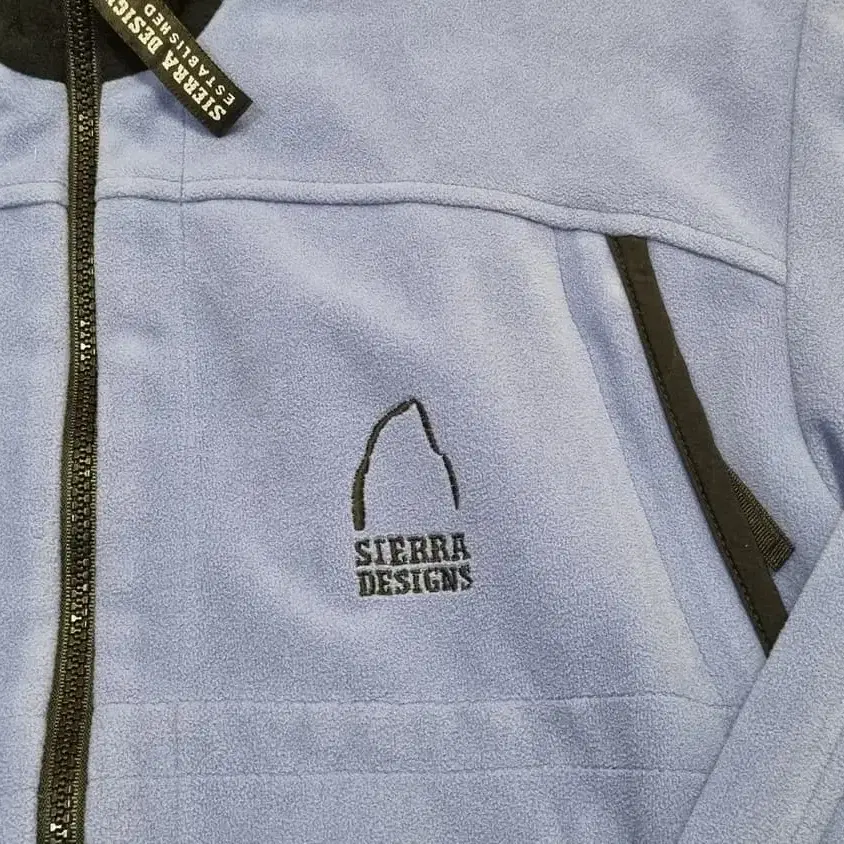 Sierra Designs 빈티지 플리스 집업 자켓 퍼플 M