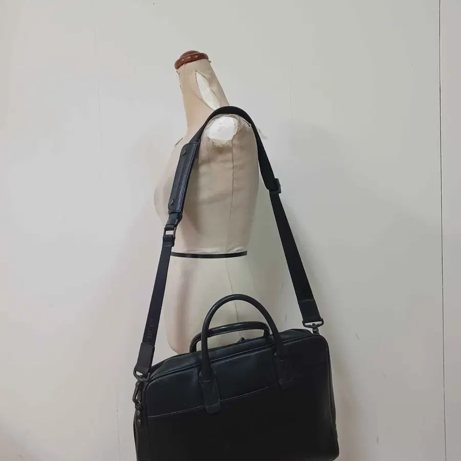 B-10881/쌤소나이트 정품 남성용 가죽 서류가방 브리프케이스