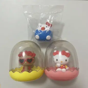 산리오 캐릭터즈 젬리즈 타베스기마시테 가챠가챠 키티