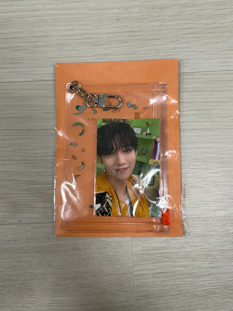 [B06] 세븐틴 조슈아 캐럿랜드 PVC 파우치 포토 키링