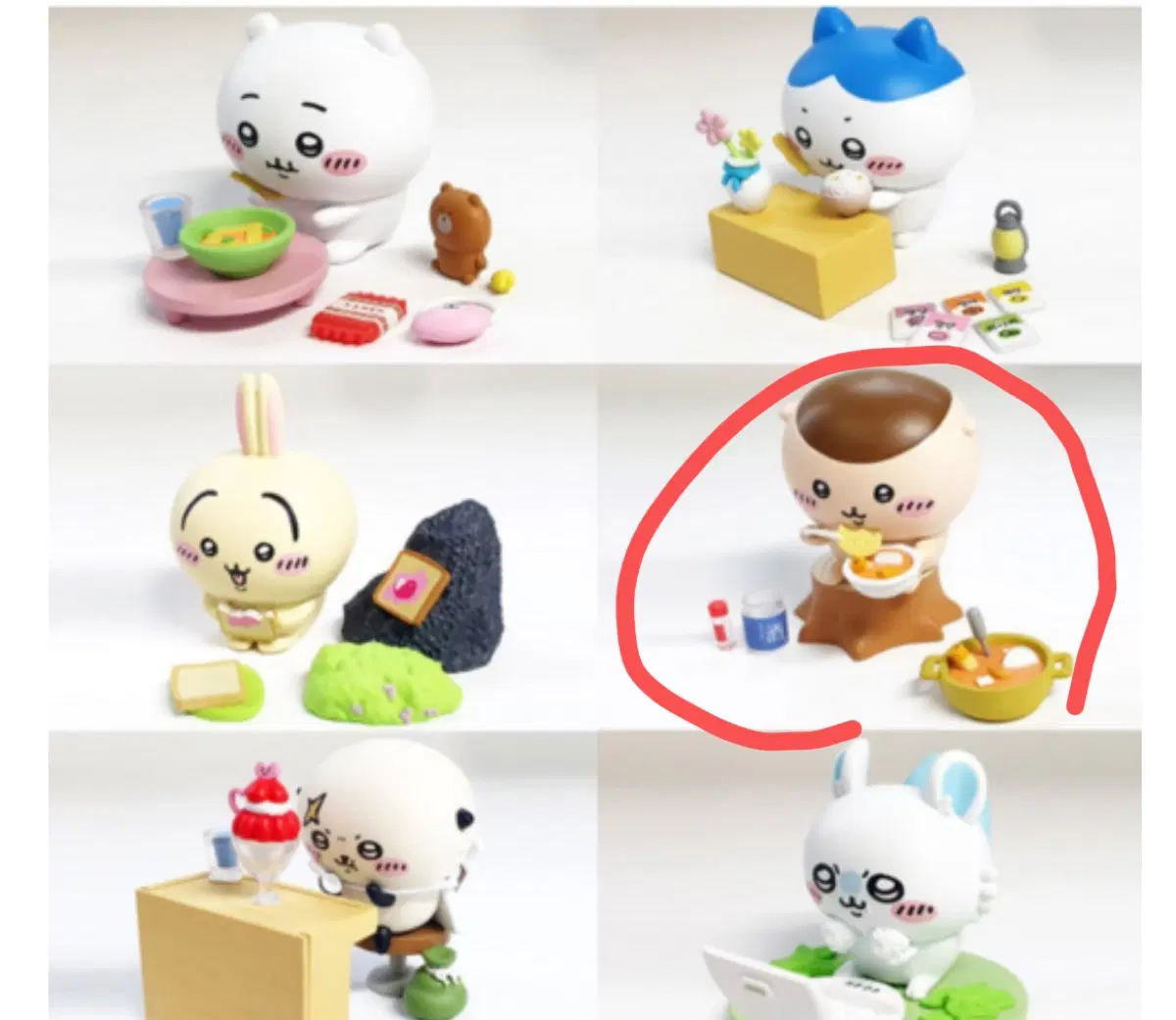 치이카와 랜덤 디오라마 밤만쥬 , 랏코 교환 원해요