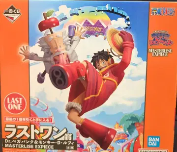 BANDAI SPIRITS 제일복권 원피스 미래섬 에그헤드 라스트 원상 Dr. 베가펑크 & 몽키 D 루피 MASTERLISE EXPIECE