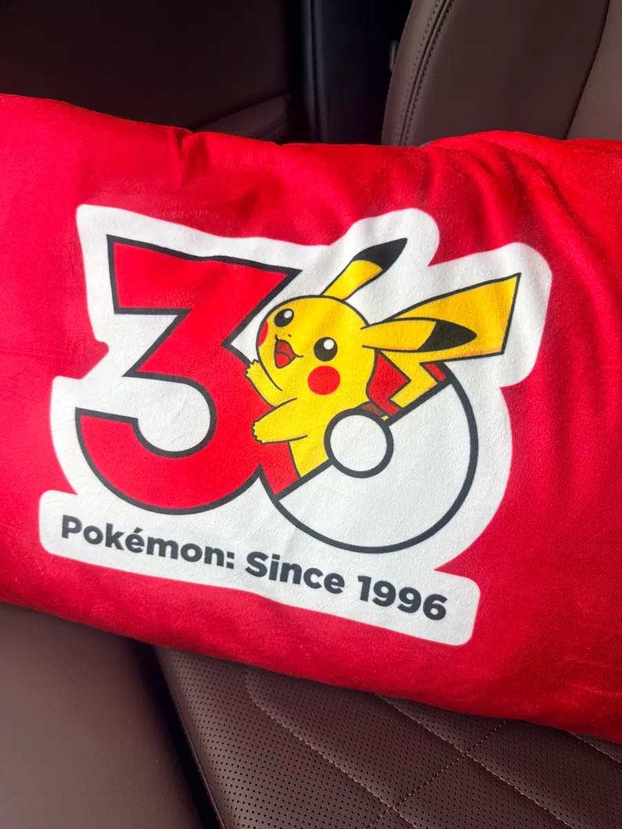 포켓몬 30주년 기념 베개 쿠션 58cm (일본정품)
