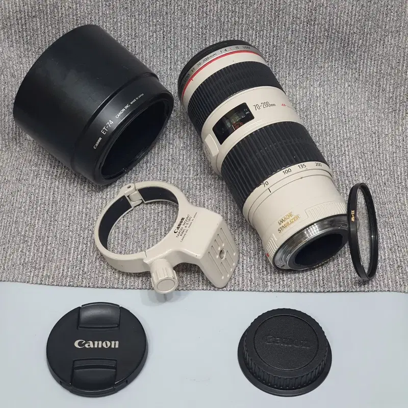 캐논 EF 70-200mm F4L IS USM + 캐논 마운트 링