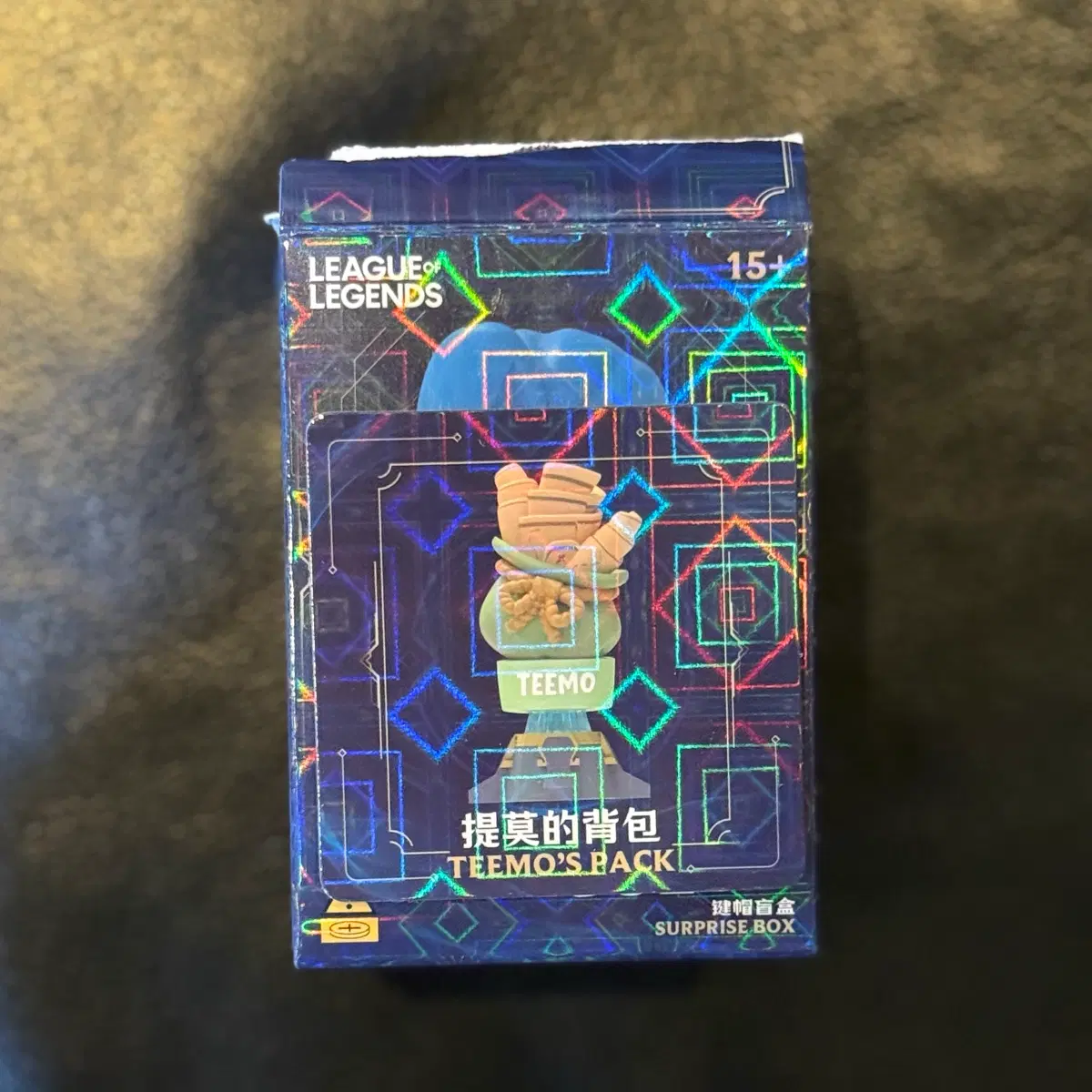 미니소 리그오브레전드 롤 티모 가방 키캡