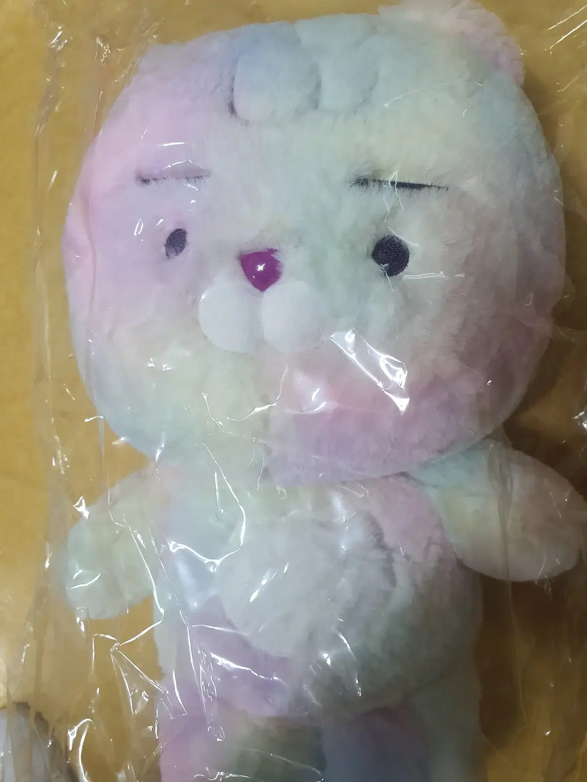 카카오프렌즈x케어베어 트루하트 라이언 인형 팝니다(한정판)