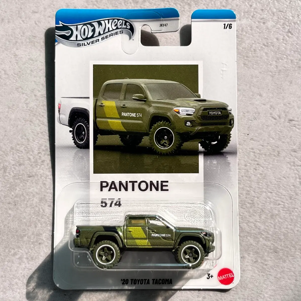 핫휠 팬톤 574 20 토요타 타코마 TOYOTA TACOMA