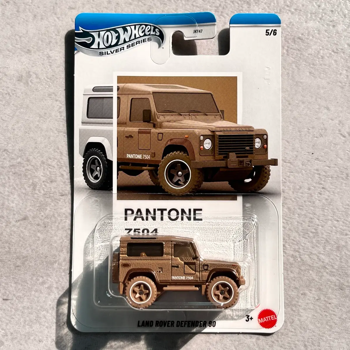 핫휠 팬톤 7504 랜드로버 디펜더 90 LAND ROVER DEFENDER 90