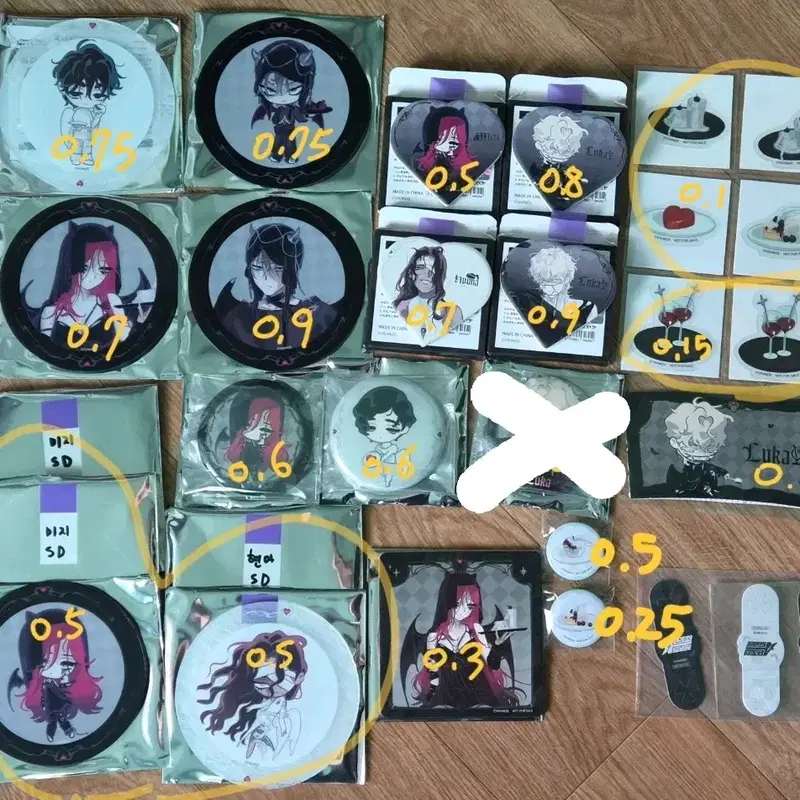 에이스테 AaD 팝업 굿즈