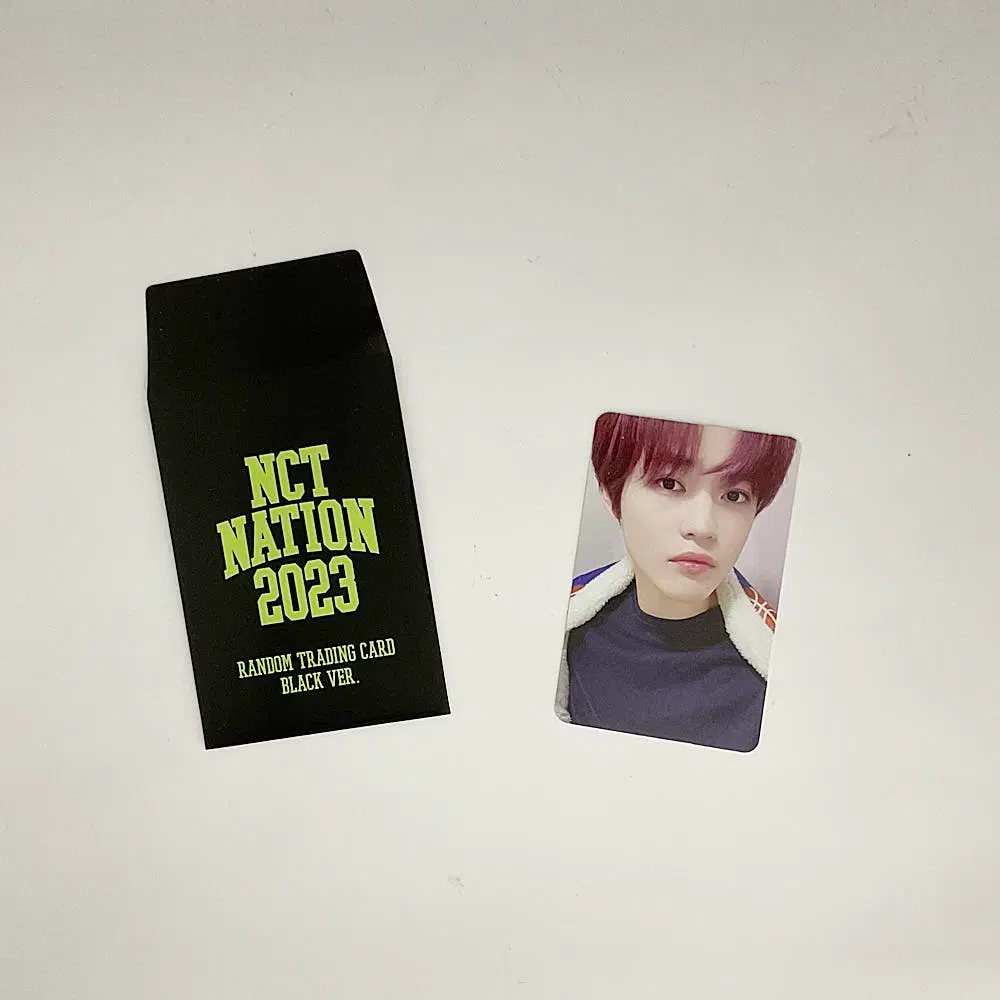 엔시티 천러 엔시티 네이션 투 더 월드 트레이딩카드 블랙버전 포토카드 NCT CHENLE NCT NATION : To The World PHOTOCARD BLACK_1
