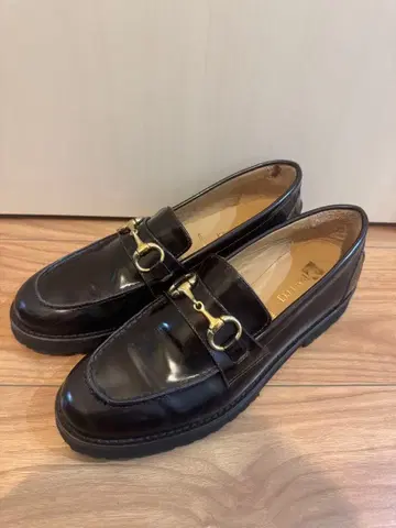 PASTUCCI 비트 로퍼 이탈리아제 38 (24cm) 다크 브라운