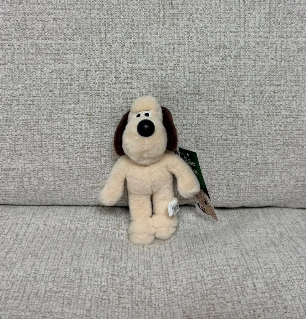 정품 월레스와 그로밋 퍼터키퍼 키링 인형