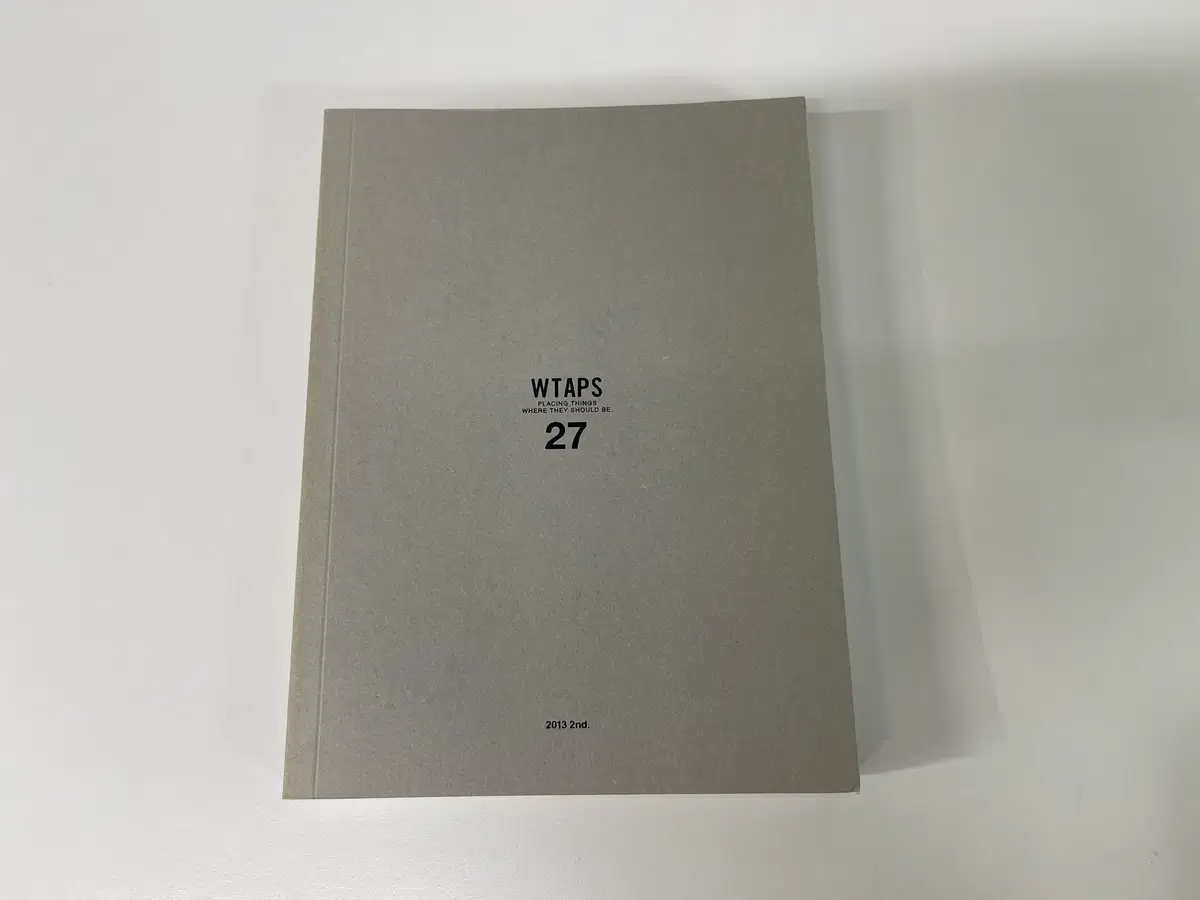 더블탭스 2013AW 컬렉션 브랜드 북 WTAPS No.27