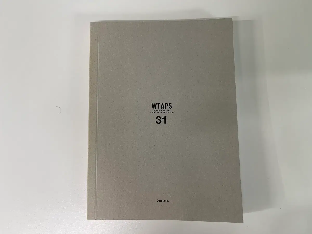 더블탭스 2015AW 컬렉션 브랜드 북 WTAPS No.31