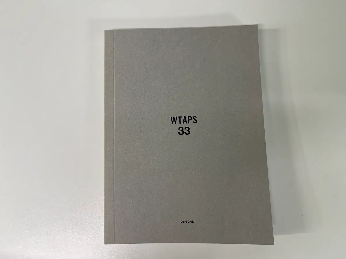 더블탭스 2016AW 컬렉션 브랜드 북 WTAPS No.33