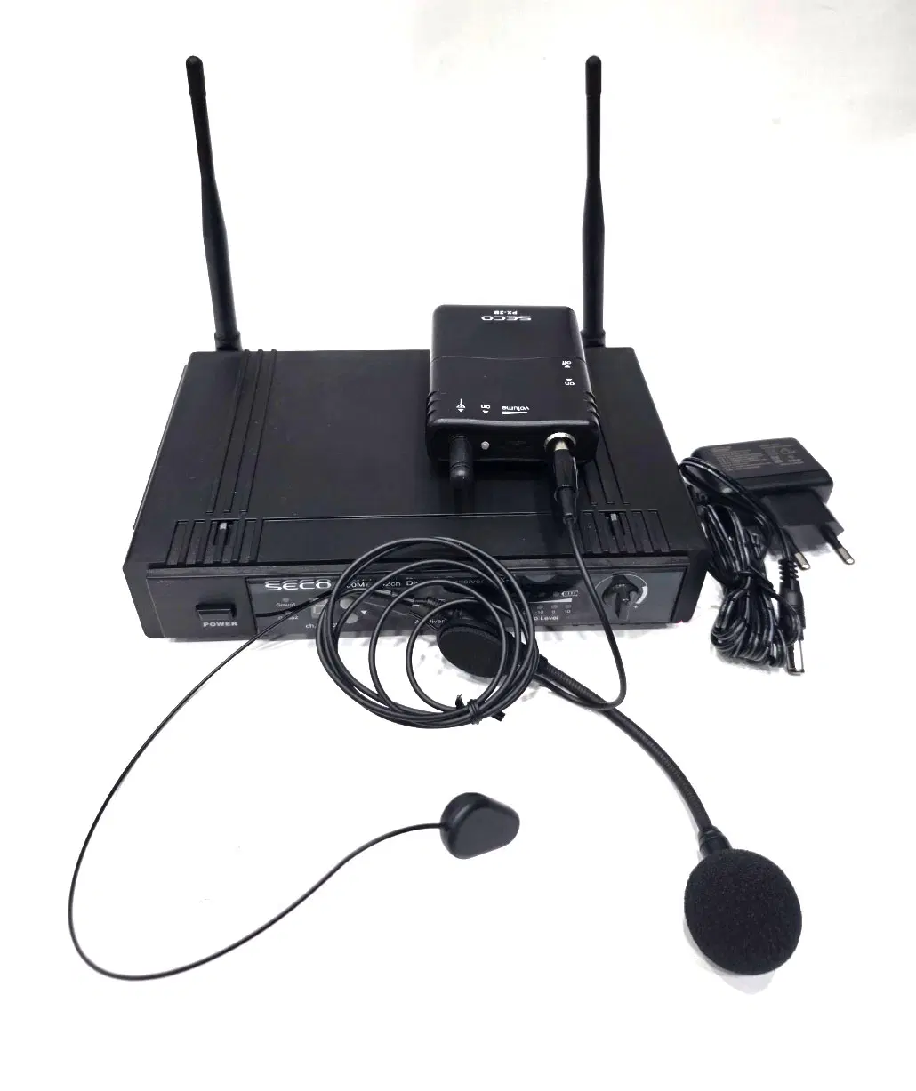 중고 무선헤드셋마이크 PX-2B 1SET SH-20 마이크