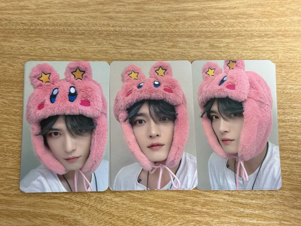김재중 커비 포카 (3장 일괄)